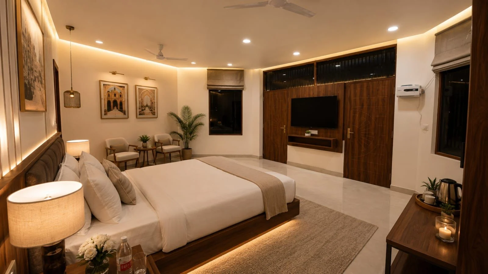 Suite at ZenithSuites Vrindavan near Shri Banke Bihari Temple, photo 1